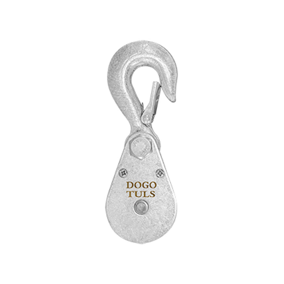 POLEA GARRUCHA MINI 2" 400KG CON GANCHO DOGOTULS RH5023