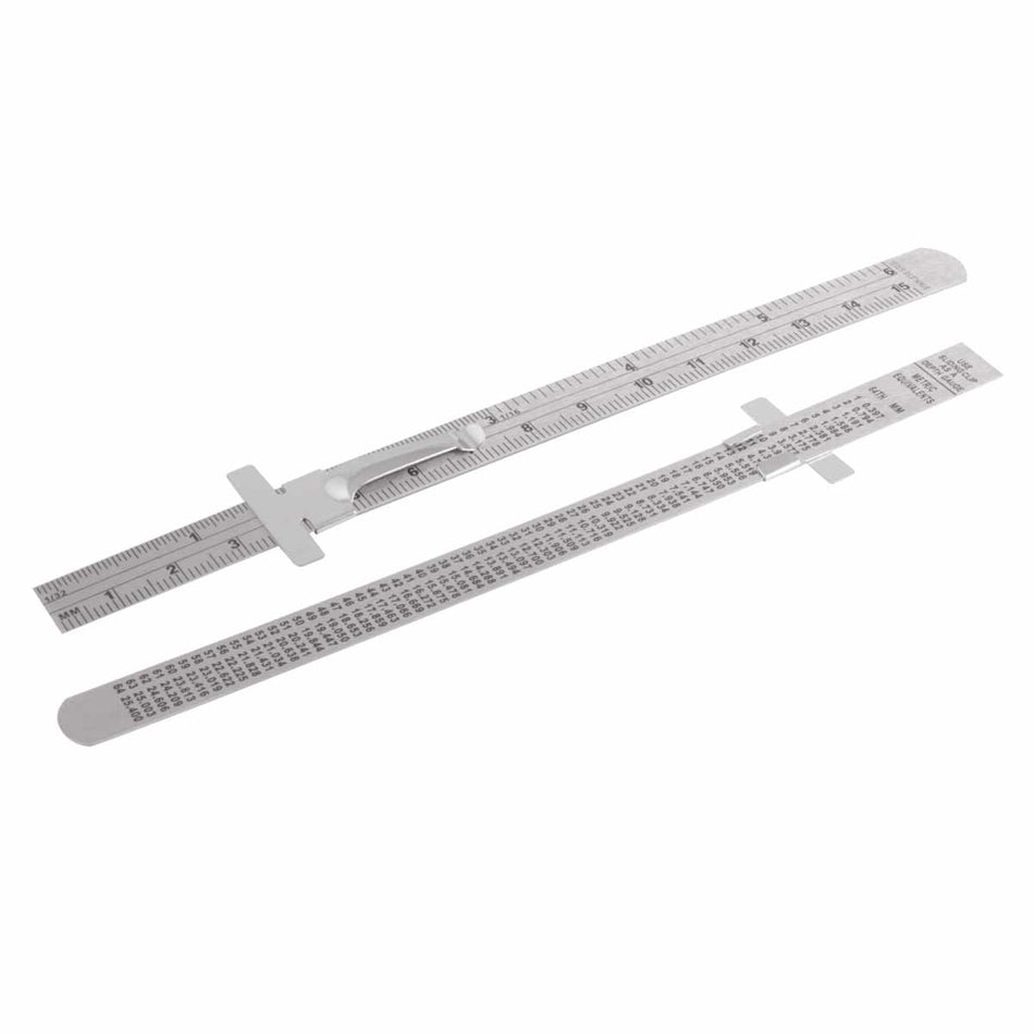 REGLA P/MECANICO 6" CON CLIP, WESTON