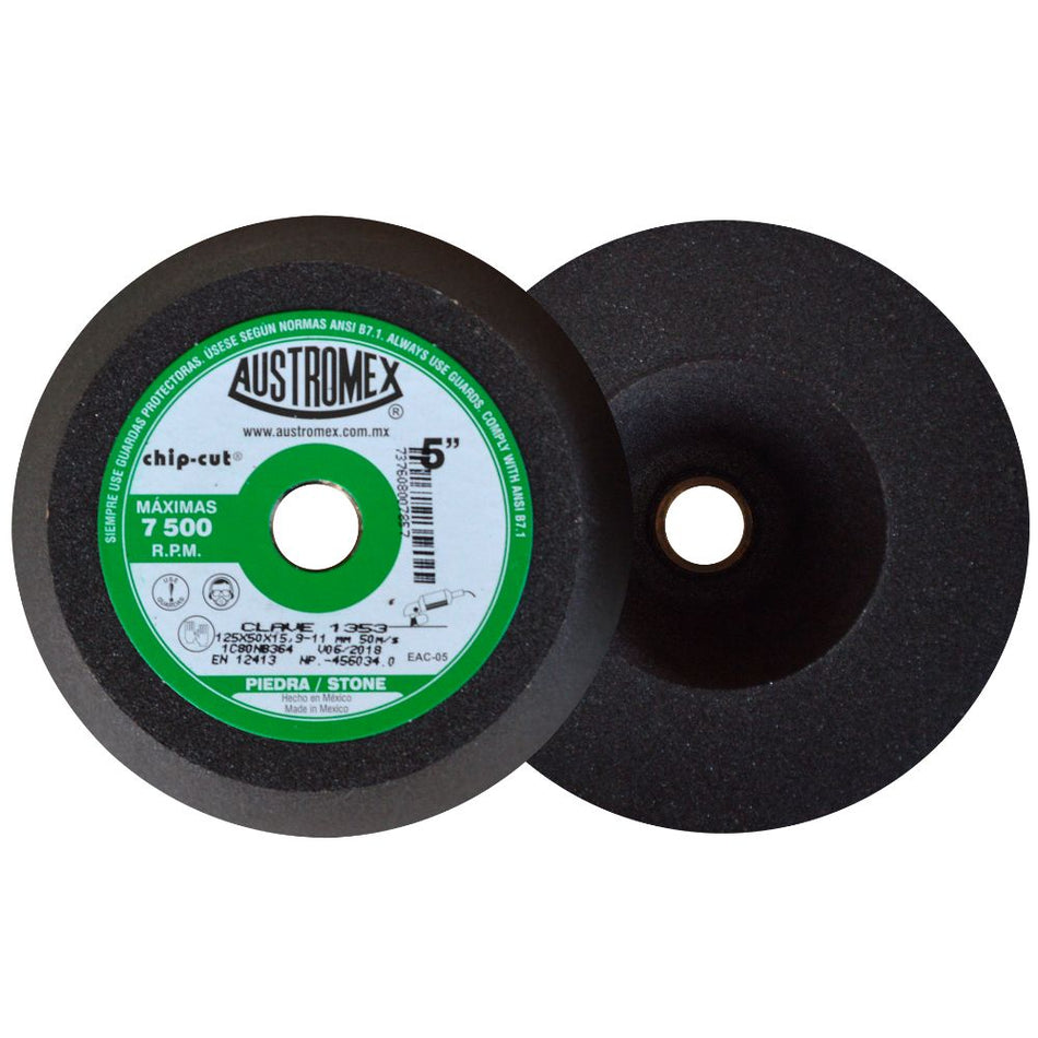 Copa abrasiva de 125 x 50 x 15.9-11 mm p