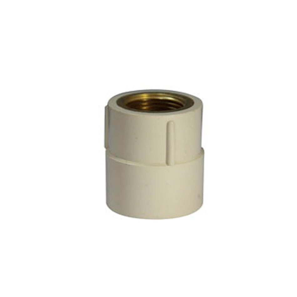 COPLE HEMBRA C/ROSCA DE COBRE 19MM CPVC,