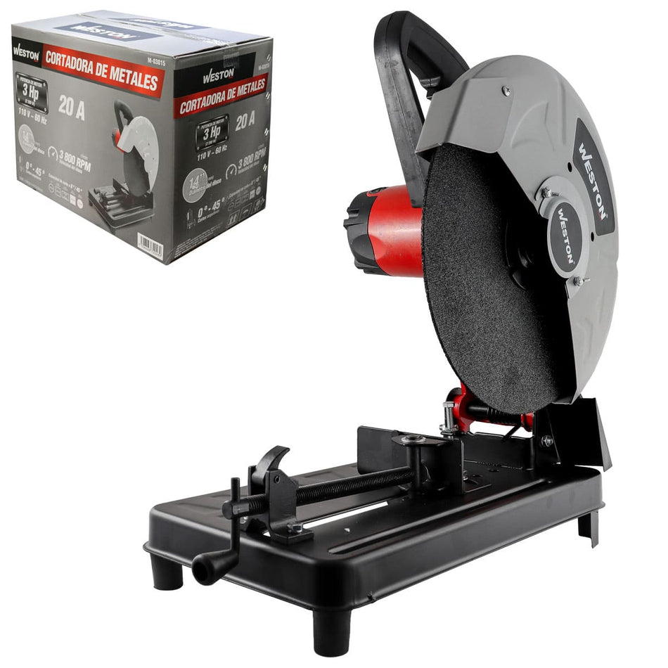 CORTADORA DE METALES 14 2200W 110V 1F, W