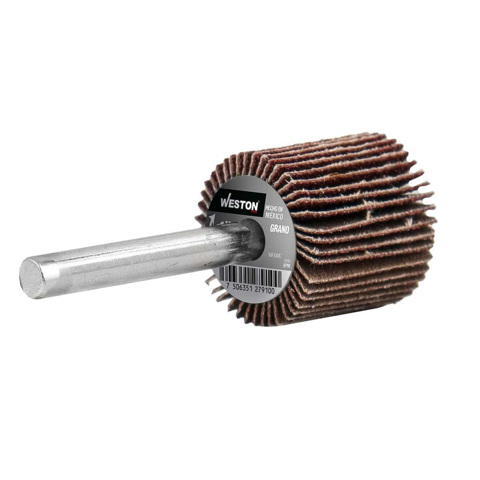 RUEDA FLAP C/VASTAGO G120 1 X 1 X 1/4 (P