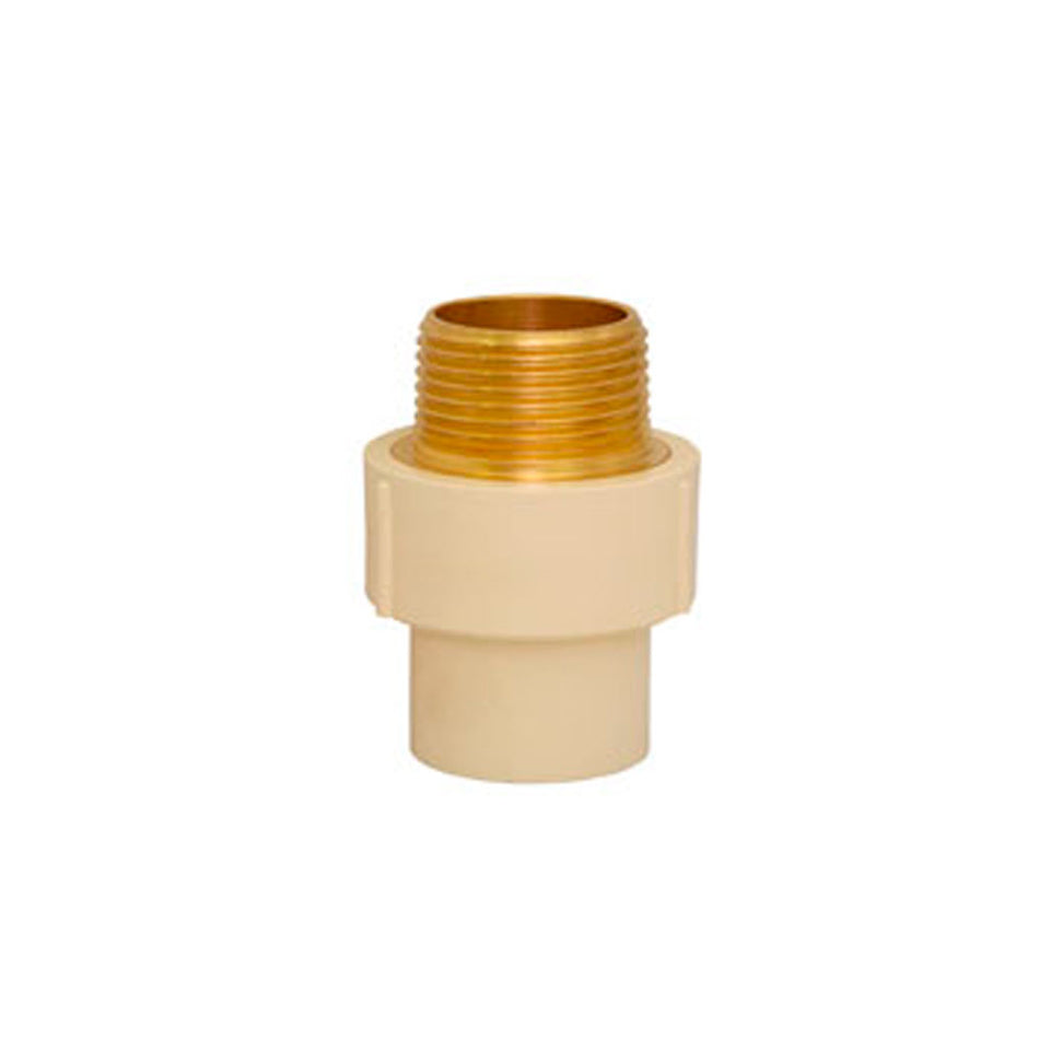 COPLE MACHO C/ROSCA COBRE 13MM CPVC, RUG