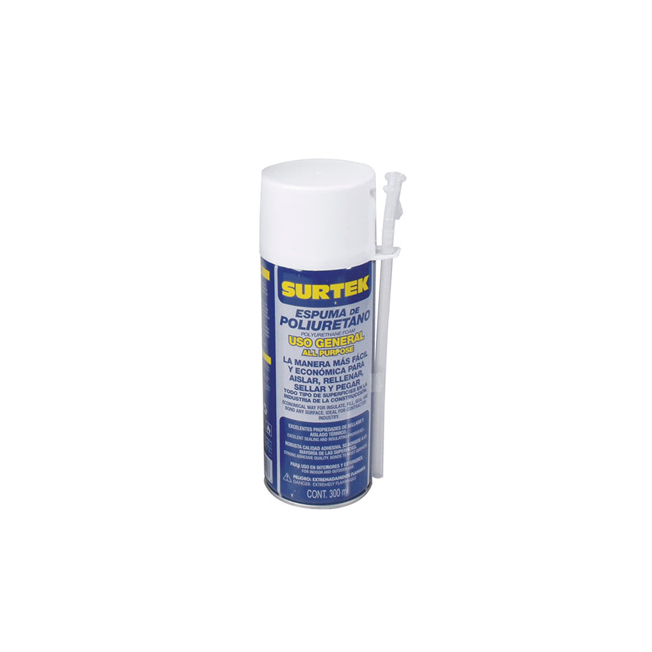 Espuma de poliuretano 300 ml Surtek 113520