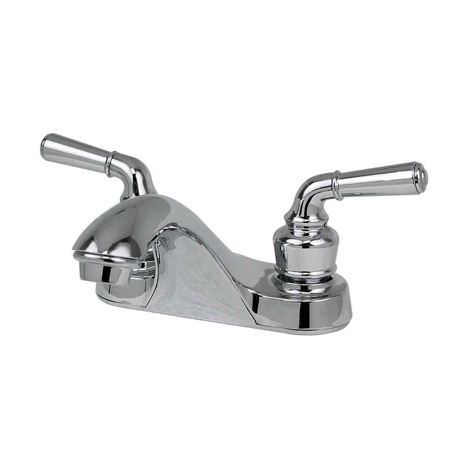 MEZCLADORA 4" CROMADA S/DESAGUE, RUGO