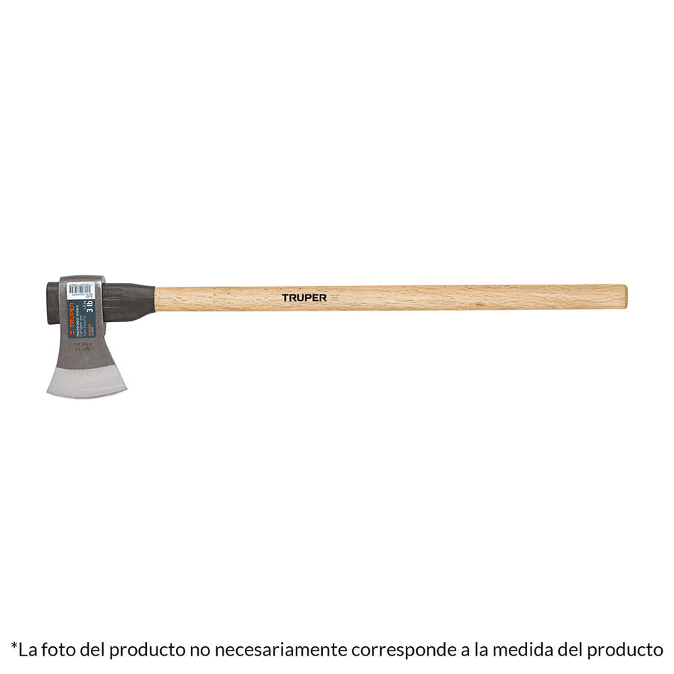 Hacha labor entera 4 lb con mango de mad