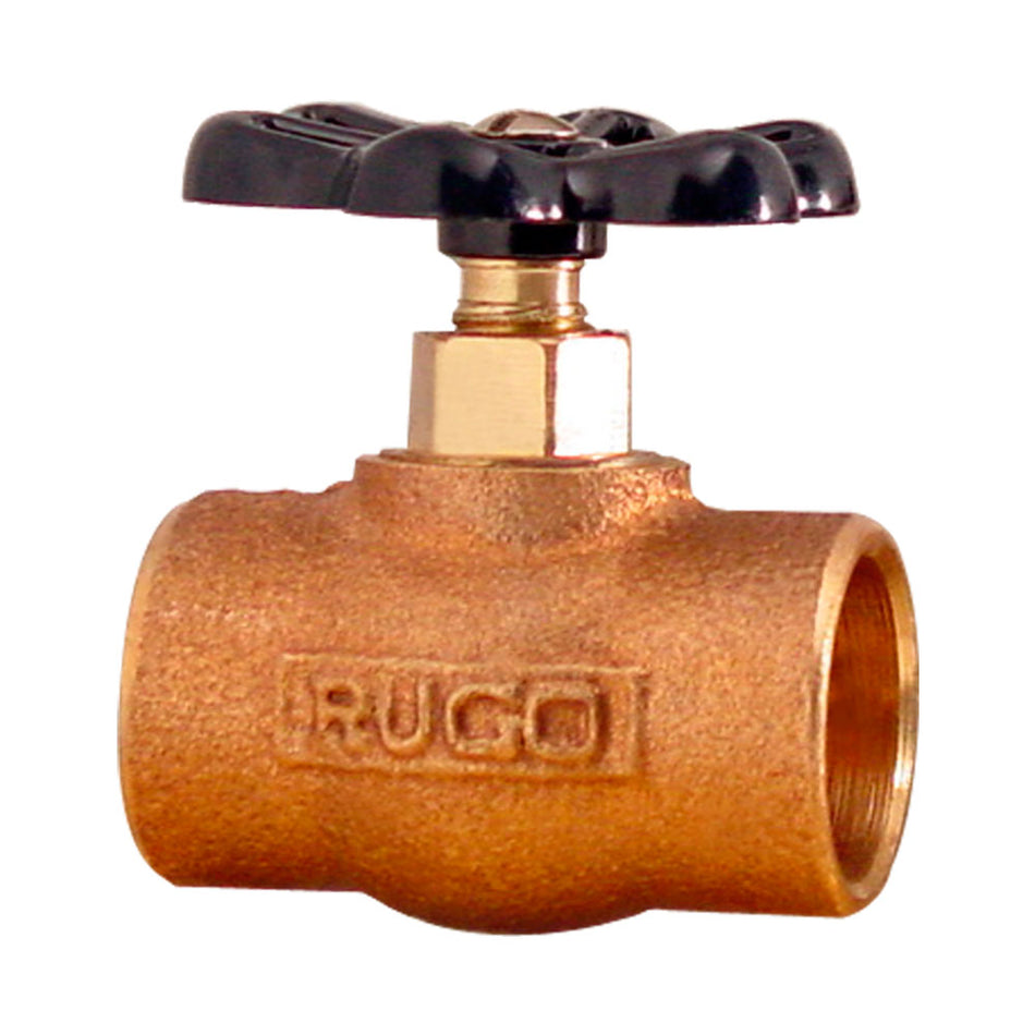 13MM.VALVULA GLOBO P/COBRE .ECO., RUGO