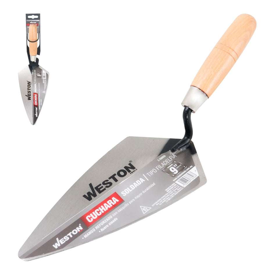 CUCHARA SOLDADA TIPO FILADELFIA 9" MANGO