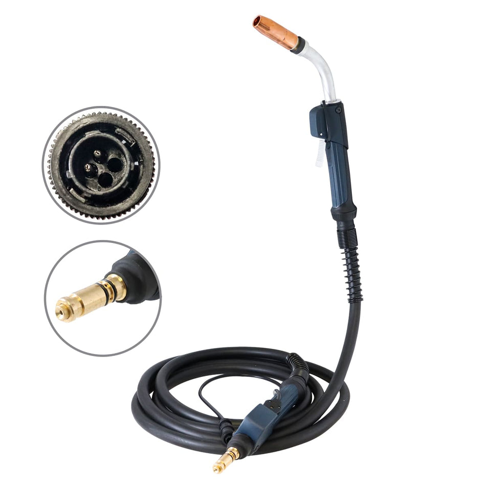 ANTORCHA MIG TIPO TREGASKISS 400AMP C/CO