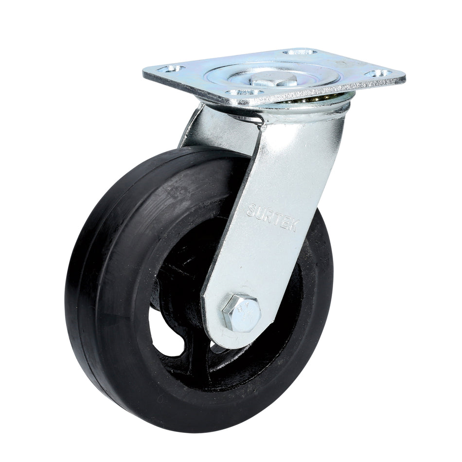 Rodaja de hule giratoria 6" Surtek RH15G