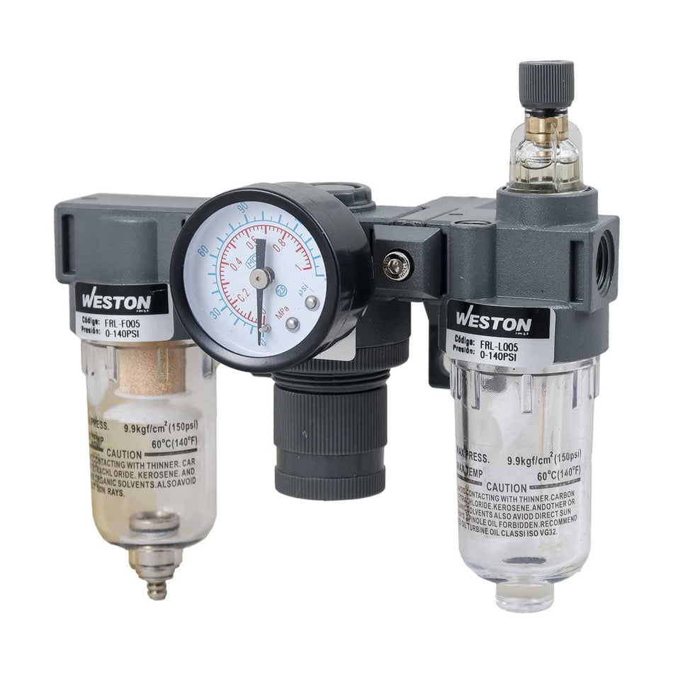 FRL (3 UNIDADES) 1/4" NPT, WESTON