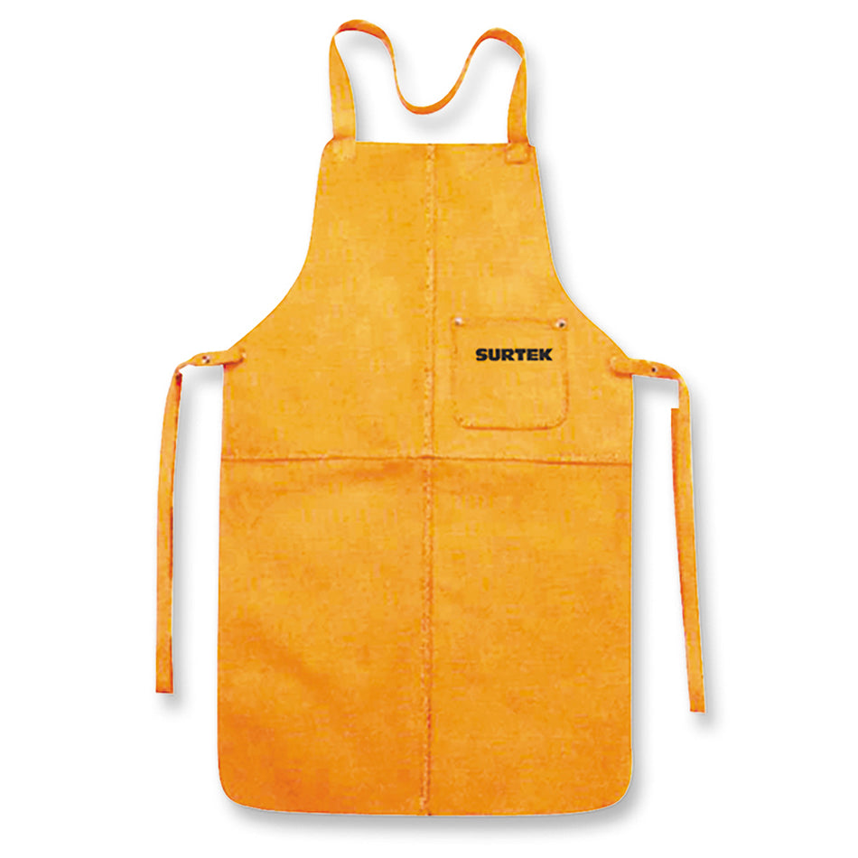 Mandil de carnaza para soldar largo, 90 cm Surtek 124408