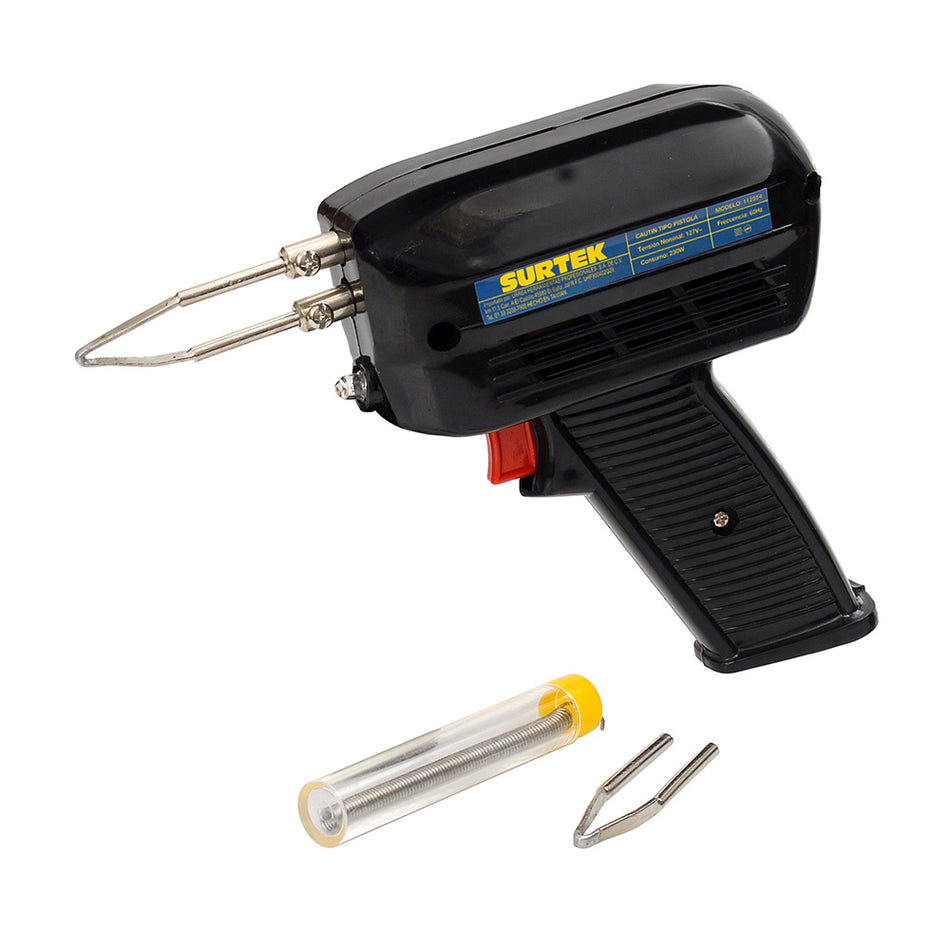 Cautín tipo pistola 140 W, 120 V Surtek 112553