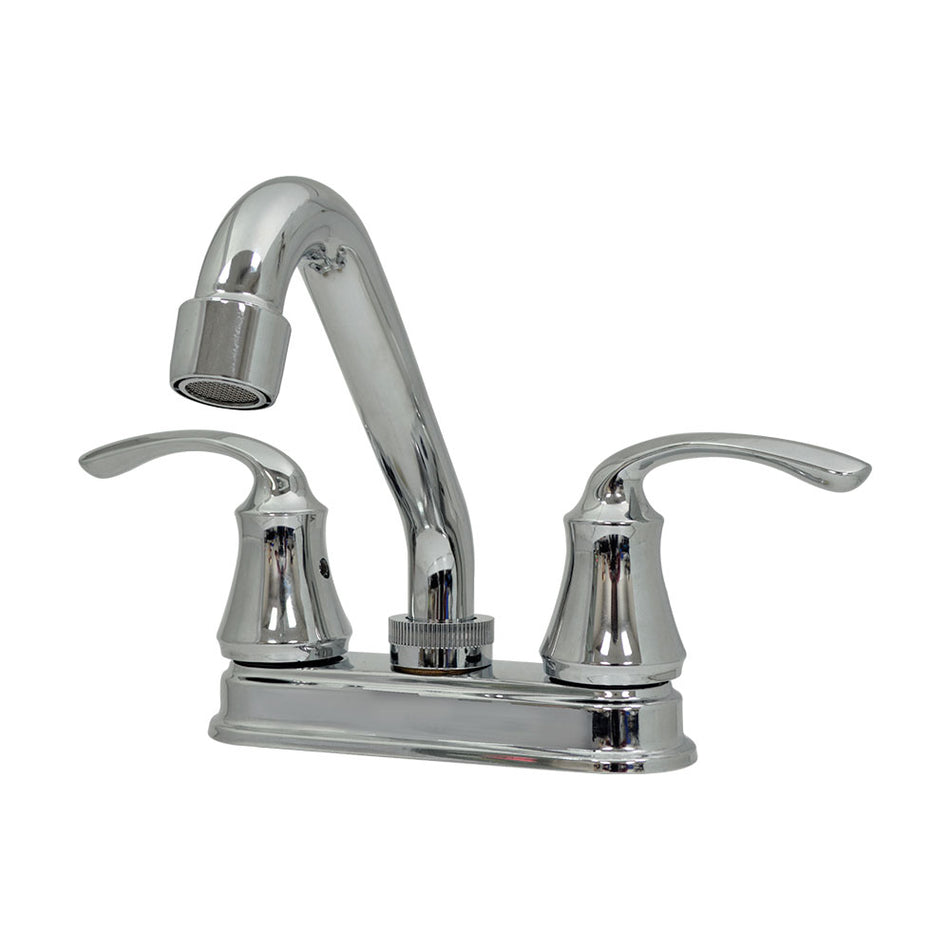 MEZC P/LAVABO 4" M/PALERMO A/CROMO, RUGO