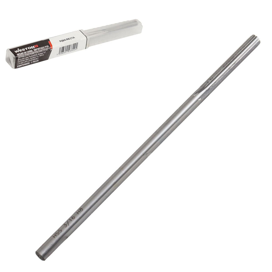 RIMA RECTA DE MAQUINA 1-1/8" H8, WESTON