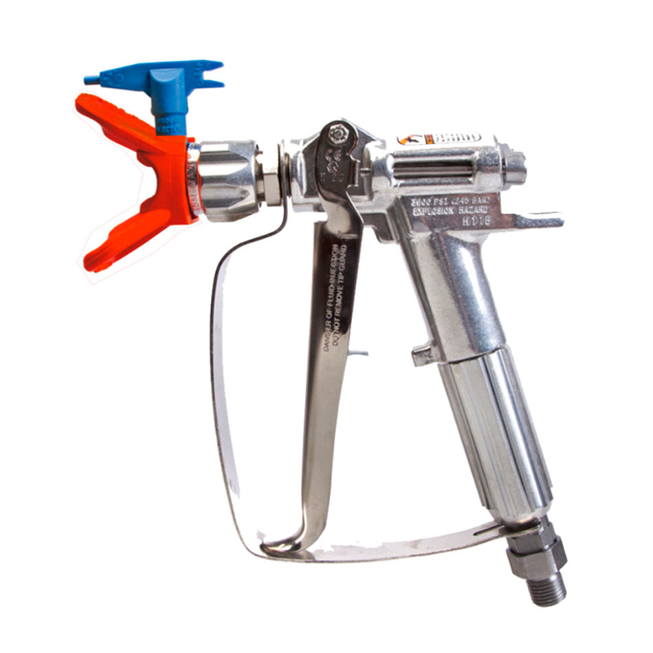 PISTOLA AIRLESS DE CUATRO DEDOS CON FILT