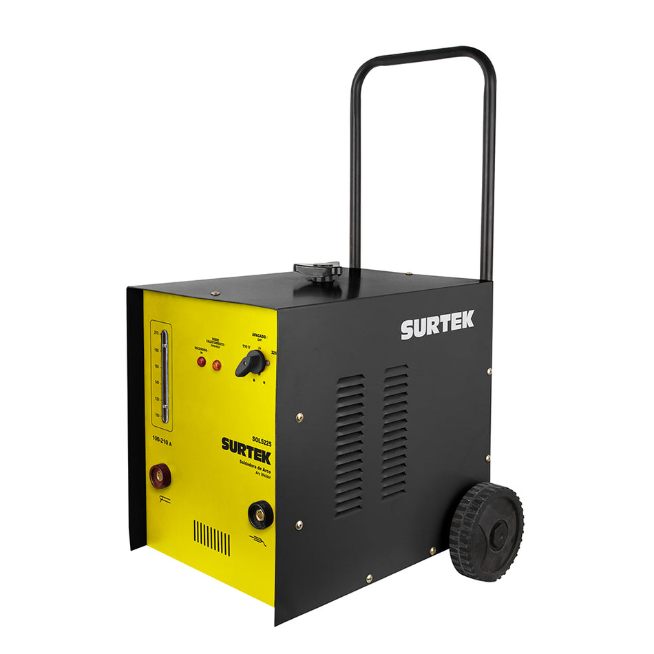 Soldadora de transformador por arco para electrodos 110 - 220 V, 100 - 210 A Surtek SOL5225