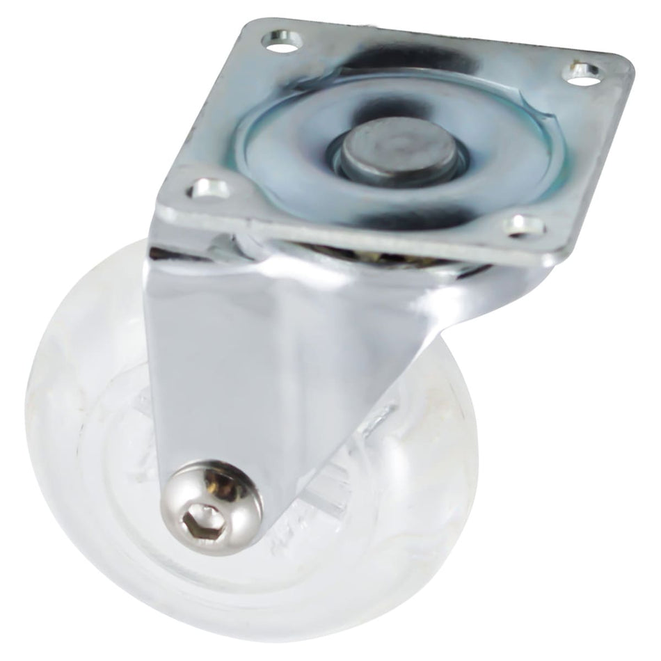 RODAJA GIR. PU TRANSPARENTE 3 (75X25MM),