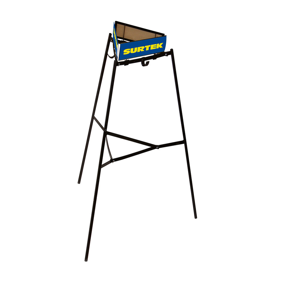 Exhibidor de piso para carretillas 78.5 x 78.5 x 175 cm Surtek EXHCARR