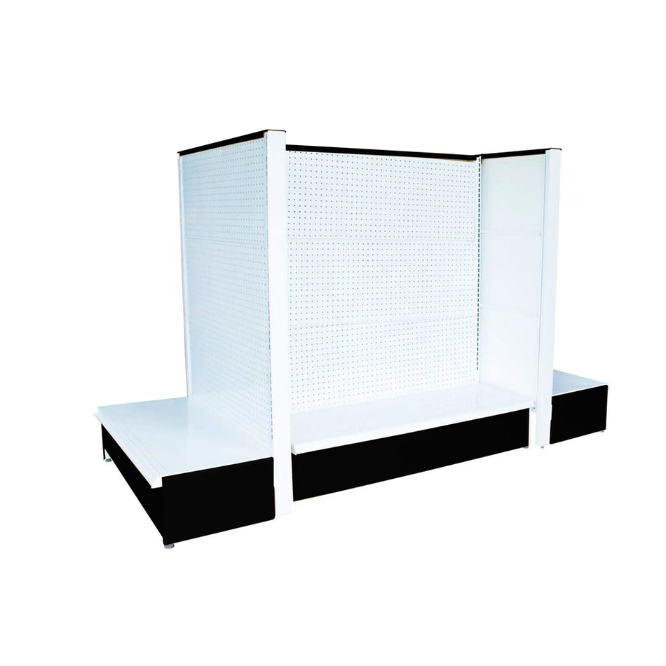 Góndola central panel metálico 200 x 100 x 140 cm Urrea GONC