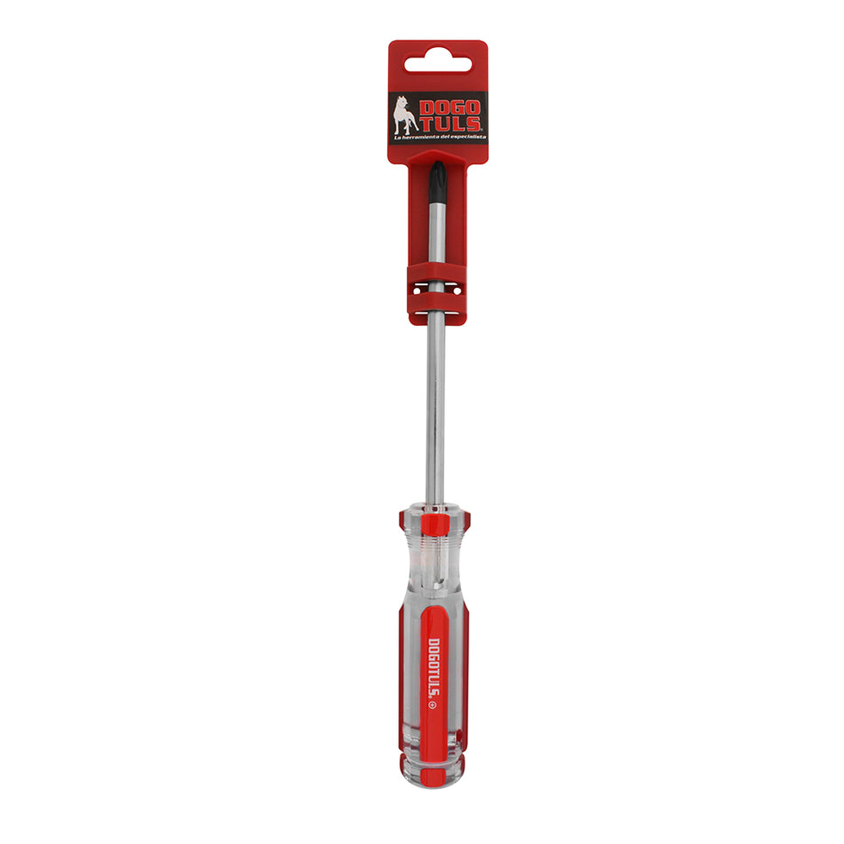 DESARMADOR ACETATO ROJO PHILLIPS 1/8X6 DOGOTULS TO2021