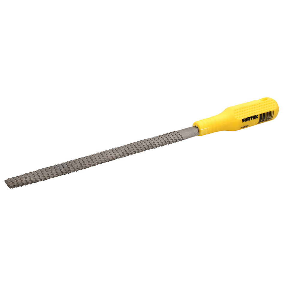 Lima media caña escofina con mango plástico 8" Surtek 120295
