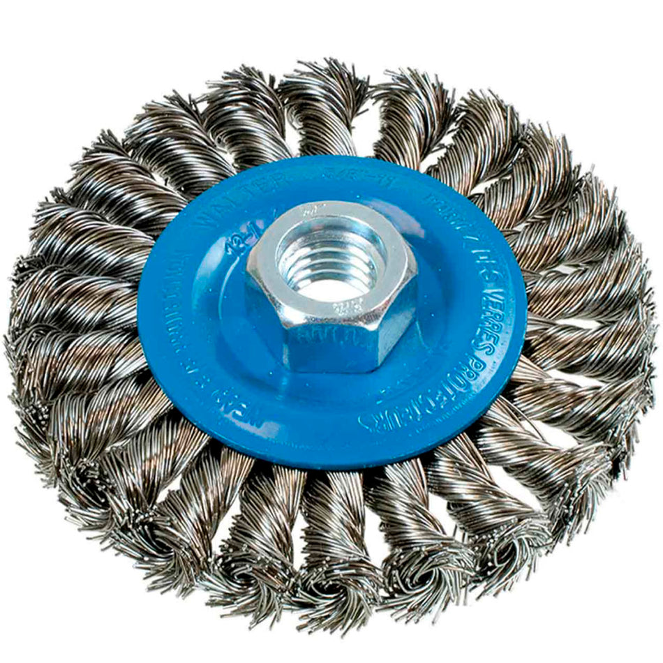 4X1/4X5/8 STST KNOT BRUSH