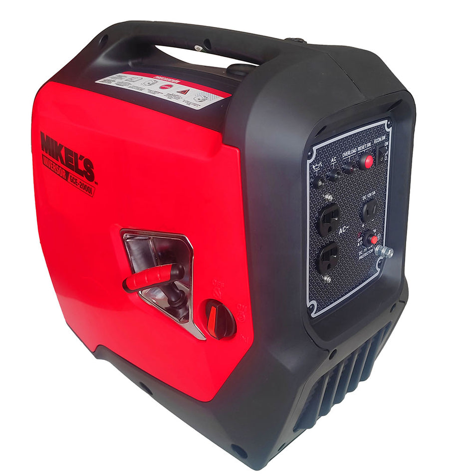 Generador inversor a gasolina (2,000 W), MIKELS GCE-2000I