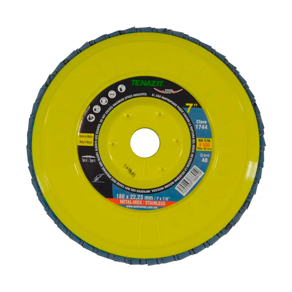 Disco laminado, especificación TZA40D90A