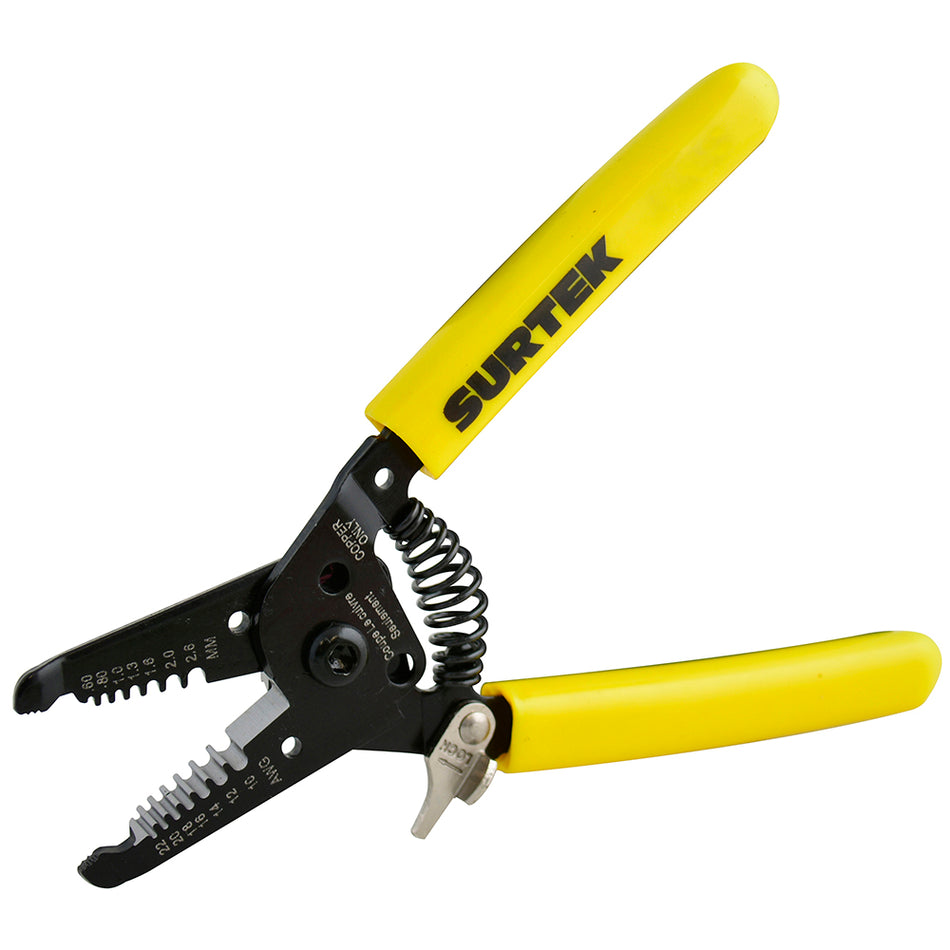 Pinza pelacable 10-26 AWG de  6" Surtek PLC6