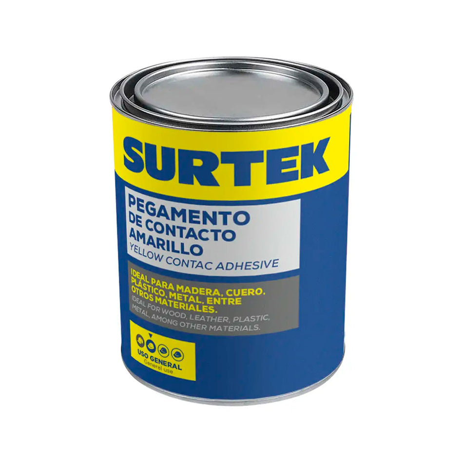 Pegamento de contacto amarillo 125 ml Surtek PEA12