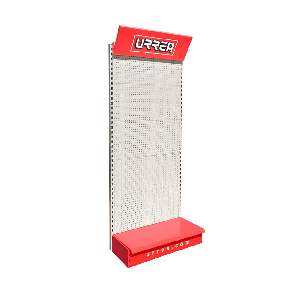 Góndola perimetral panel metálico 220 x 93 x 47 cm Urrea GONU