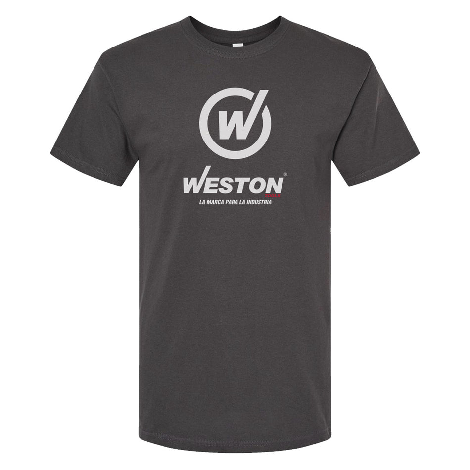 PLAYERA CUELLO REDONDO - COLOR CARBON -