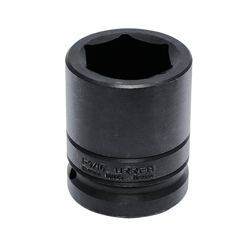 Dado de impacto cuadro de 1", 6 puntas, en pulgadas, 1-9/16" Urrea 10025