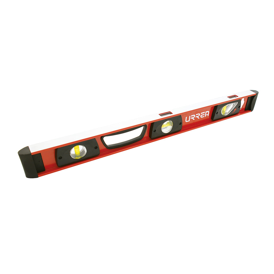 Nivel anti-impacto dual view 24" de aluminio Urrea UNI24D