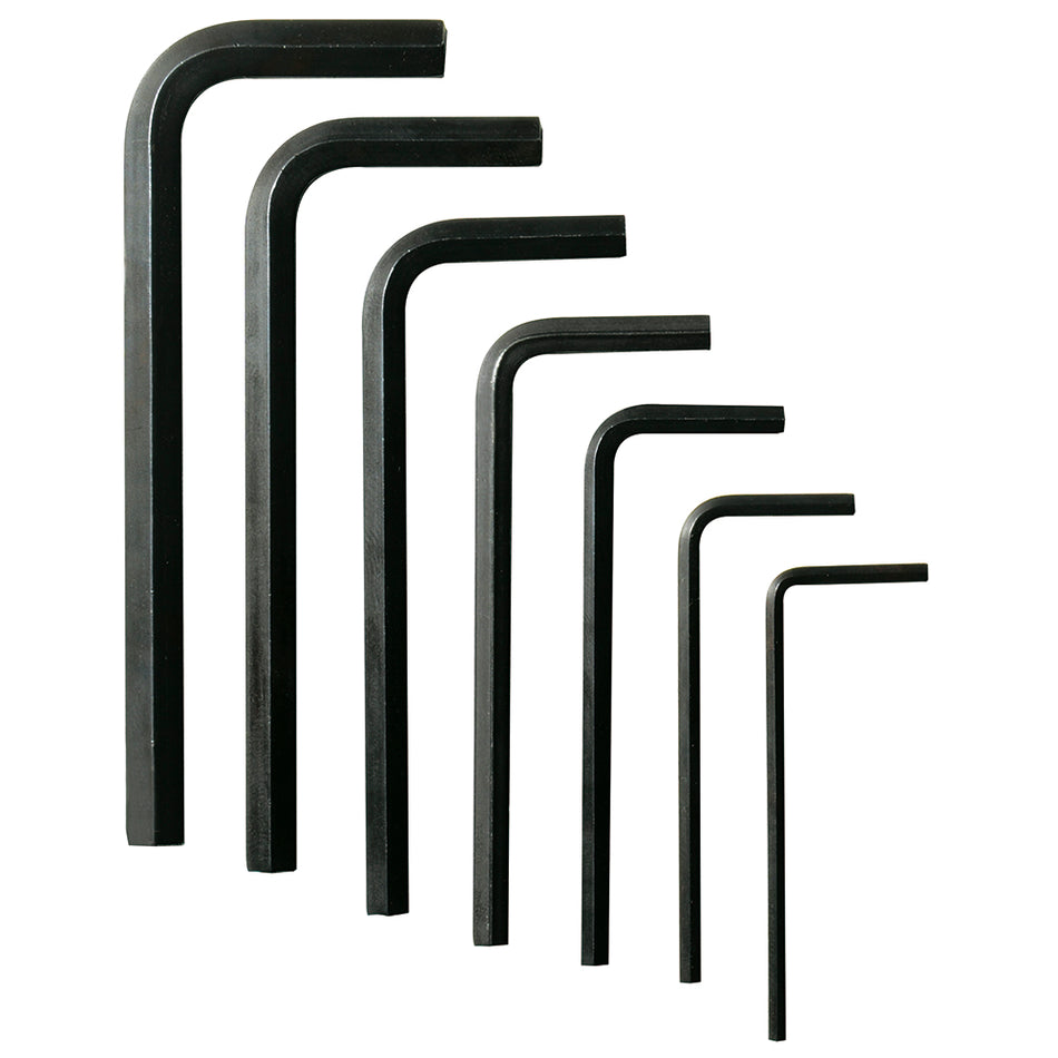 Juego de llaves hexagonales tipo "L", en pulgadas, 7 piezas en blíster Urrea 4977