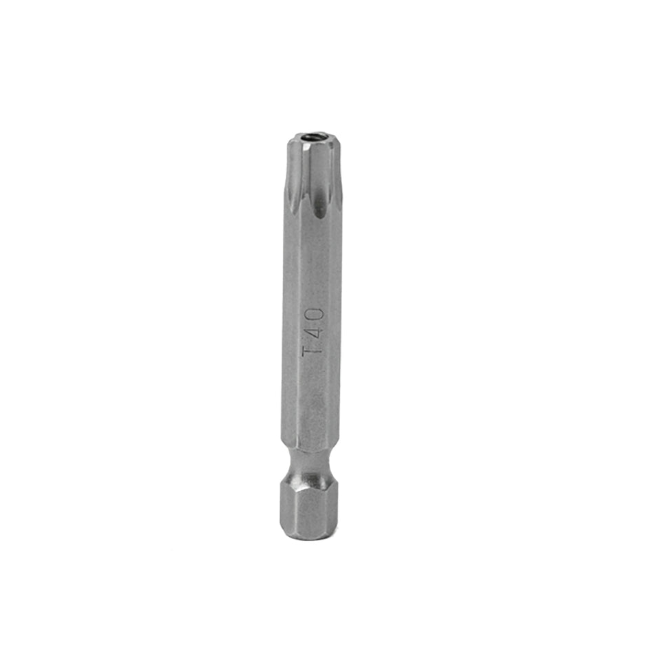Punta Torx seguridad de poder hexágono de 1/4", T20 x 2" 5 piezas Surtek PTS202