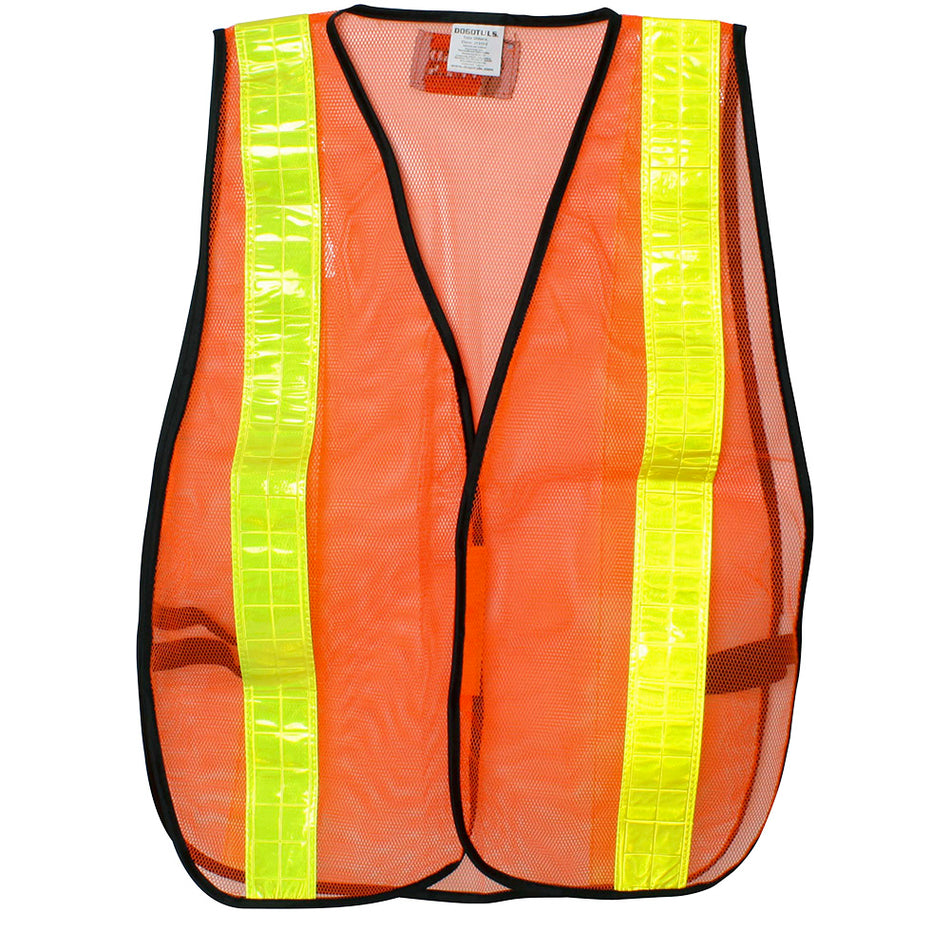 CHALECO MALLA NARANJA DE SEGURIDAD D1 DOGOTULS JY3002
