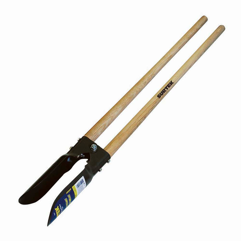 Cavahoyos con mango de madera 42", 6" Jardinero Surtek 130551