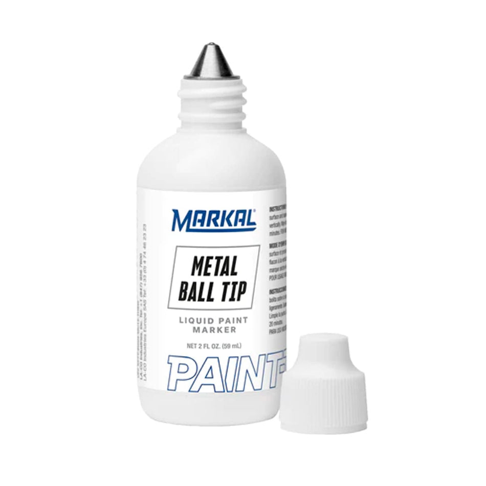 MARCADOR BALL PAINT BLANCO (CAJA C/12 -