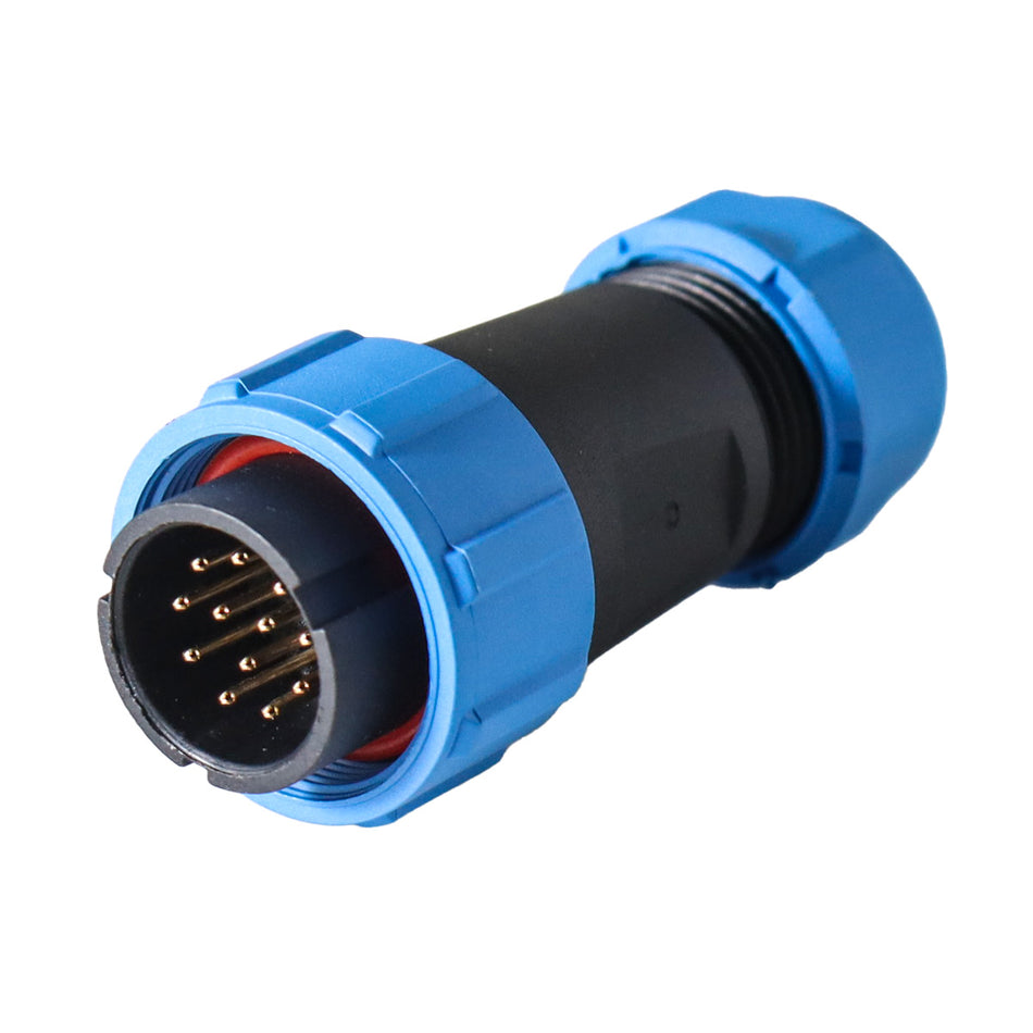 ANPHENOL DE 12 PINES P/PEDAL PARA SOLDAR
