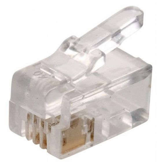 PLUG TELEFONICO MODULAR RJ9