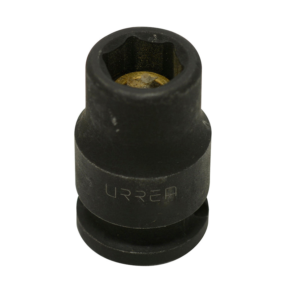 Dado de impacto con imán cuadro de 3/8", 6 puntas, en pulgadas, 7/16" Urrea 7214HM
