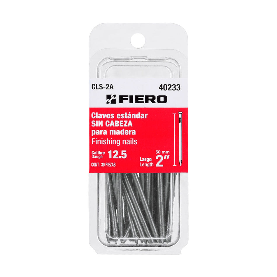 Blíster con 30 clavos estándar 2' sin ca