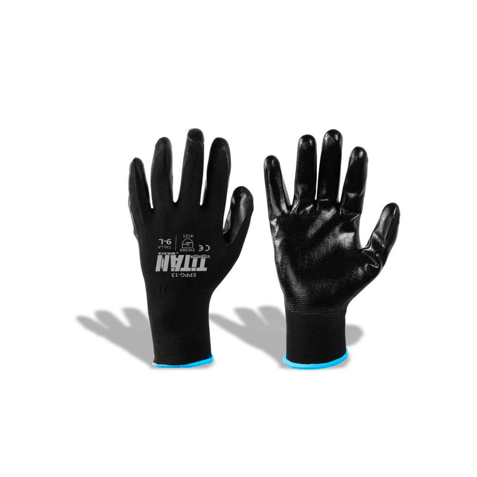 Guante de nylon con recubrimiento de nit MIKELS EPPG-13GC