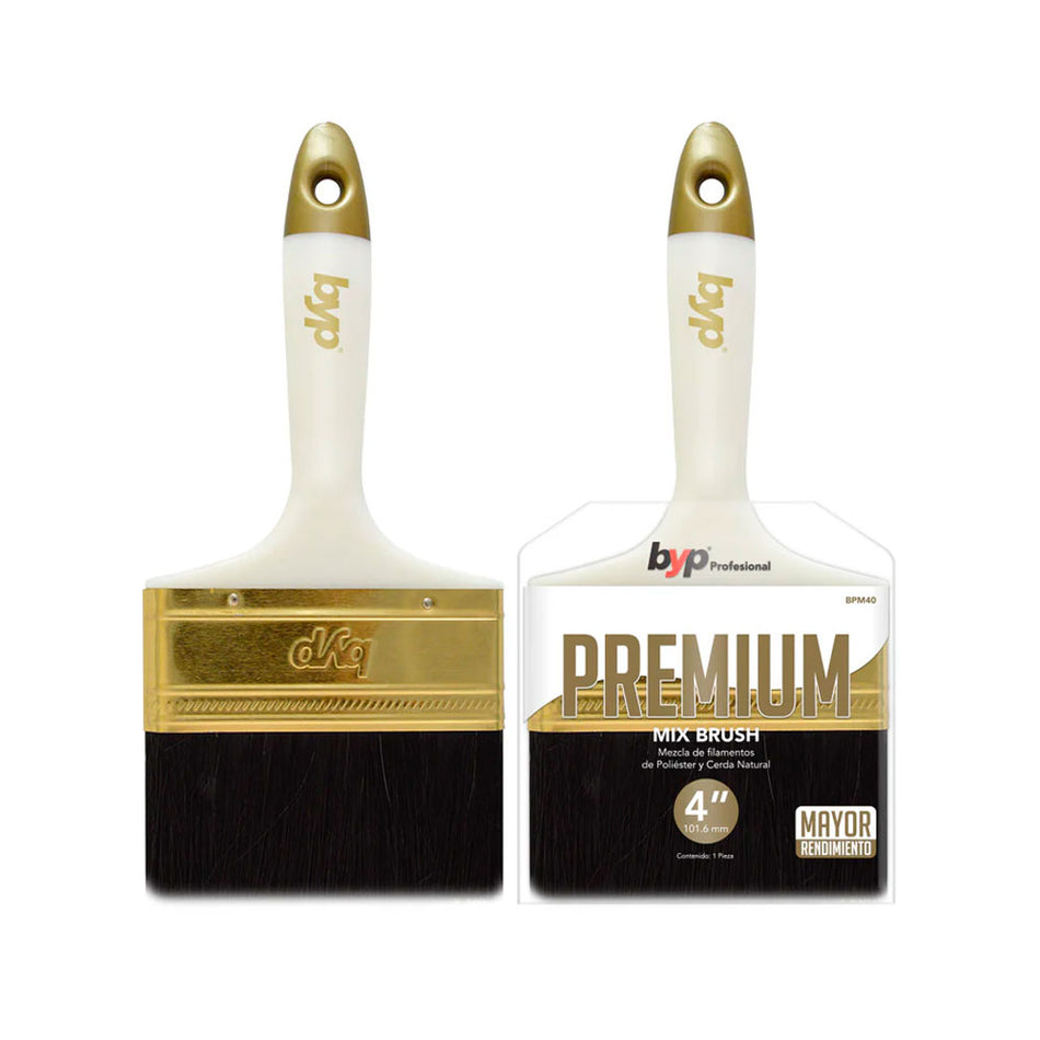 BROCHA PREMIUM MIX 4", BYP