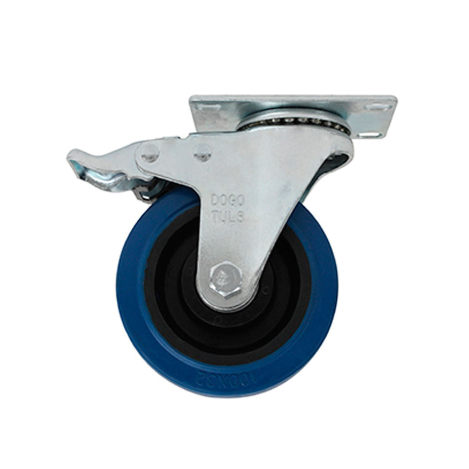 RODAJA GOMA ELASTICA AZUL GIRA  FRENO 5" DOGOTULS ZF5128