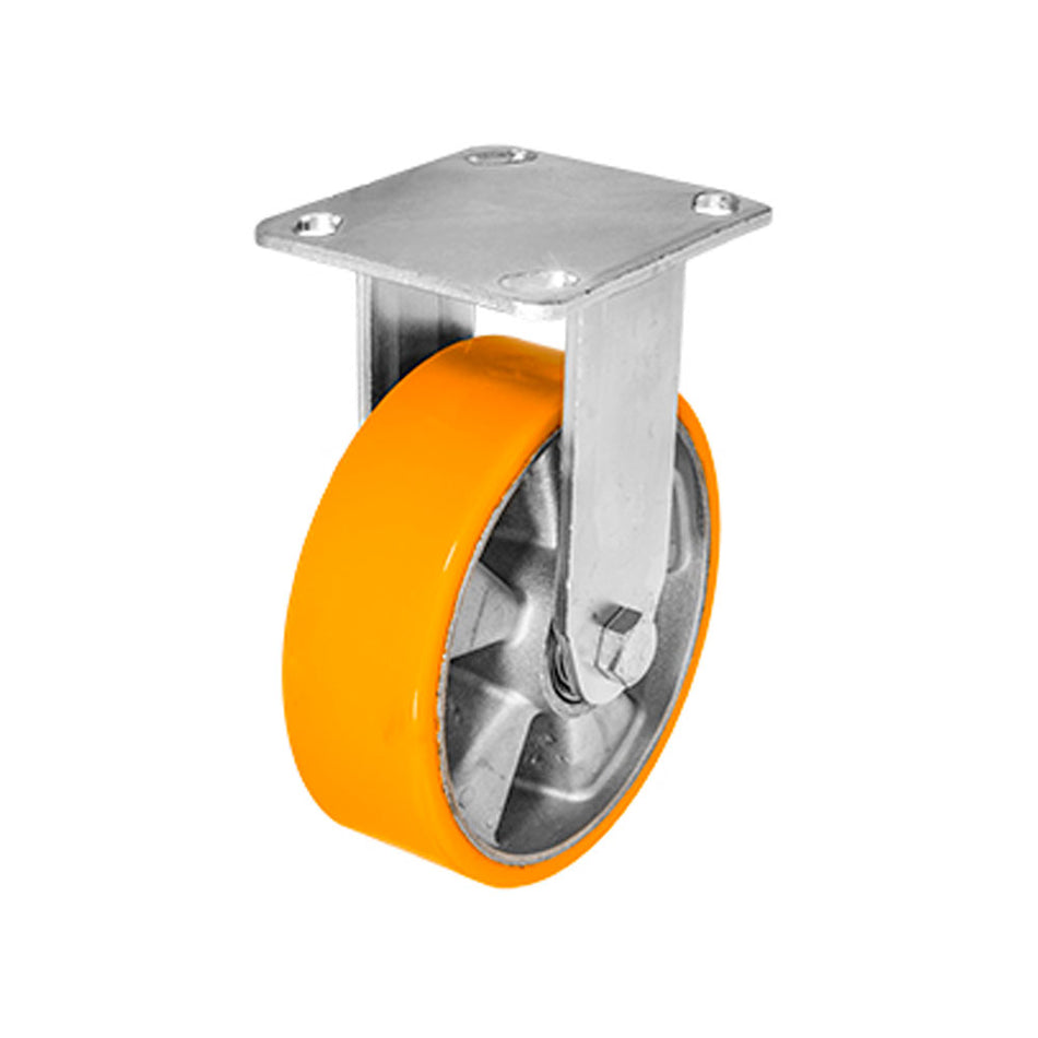 RODAJA ALUMINIO PU NARANJA FIJA 6" DOGOTULS ZF5271