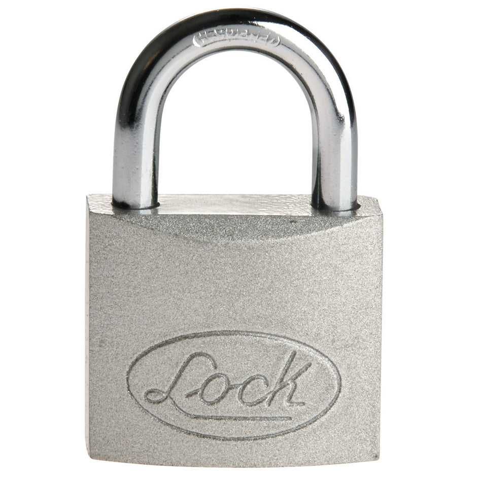 Candado de acero corto 50 mm, llave estándar, en caja Lock L22S50A
