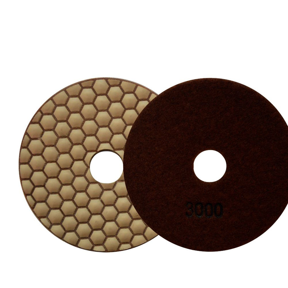 Pad de diamante de 100 mm para pulido de